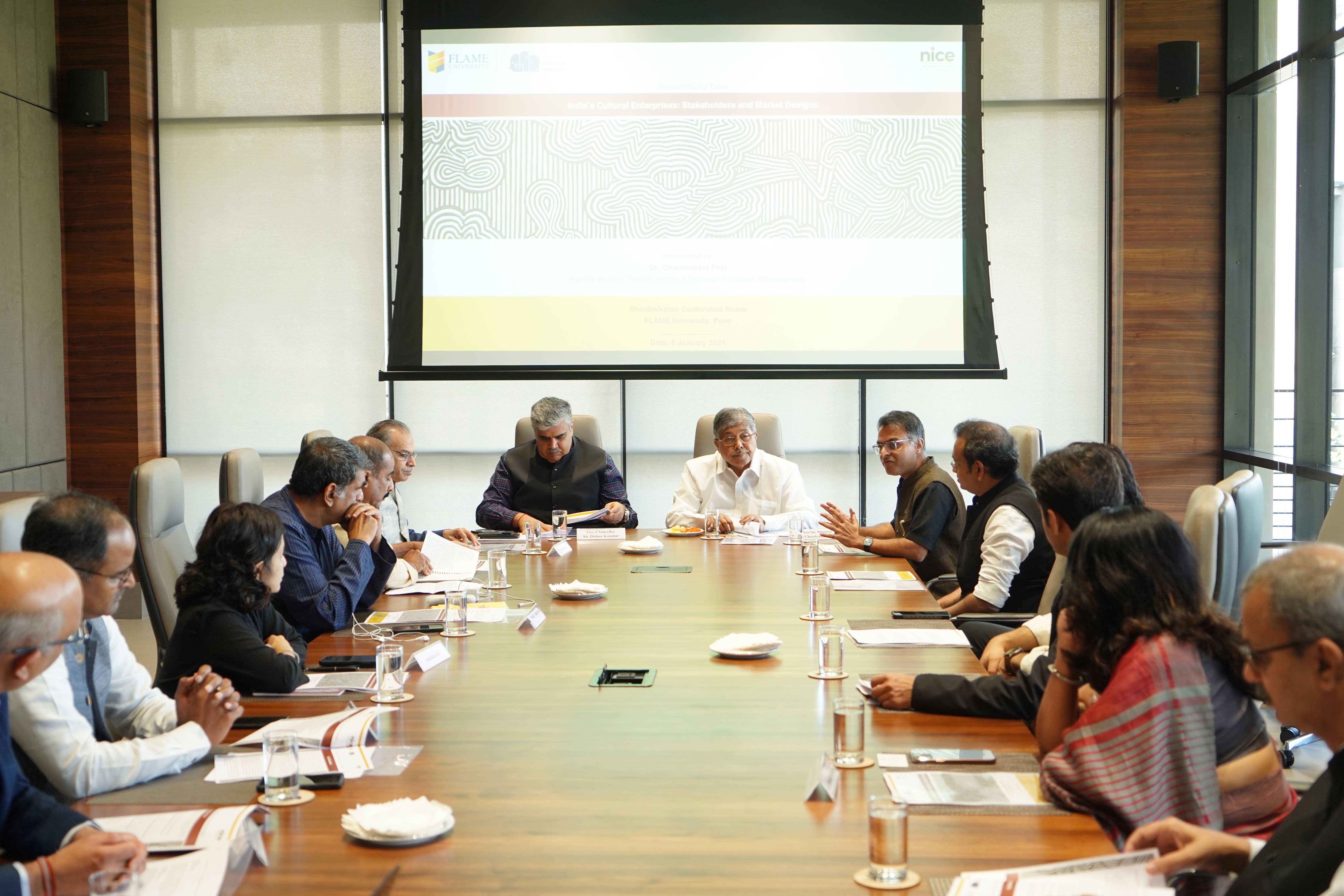 Second Roundtable on India's Cultural Enterprises