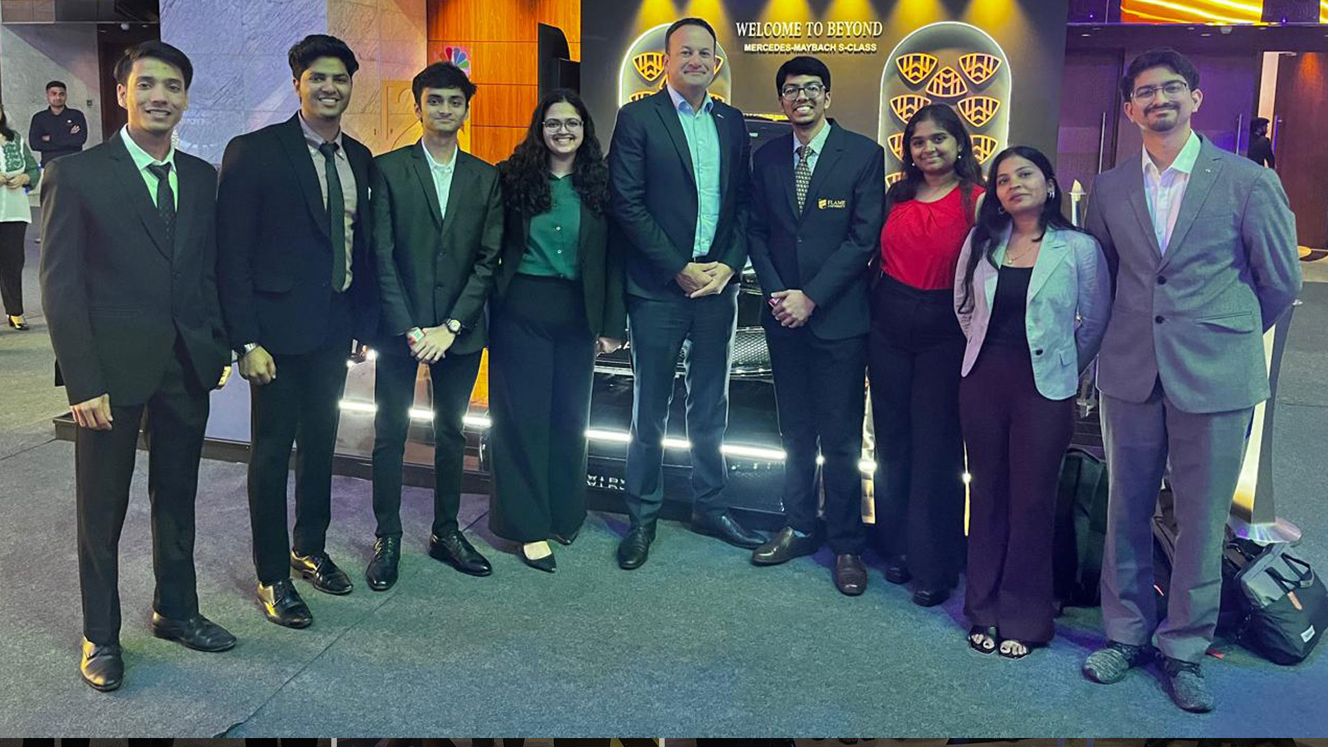 Insights and Experiences Of Flame Students at Cnbc Tv18S Global Leadership Summit 2024